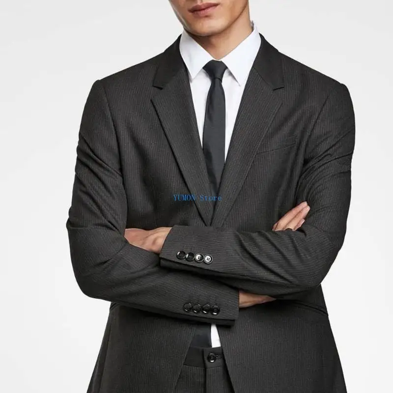 D0UD Adjustable Clip On Necktie Preknotted Tie Neckwear for Formal Occasion 10Pcs