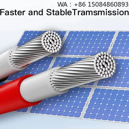 TUV XLPO 1/2 Core Solar Wire 1.5-16mm² Black Red DC Cable for Solar Automation Panel Photovoltaic Power Generation Wiring System