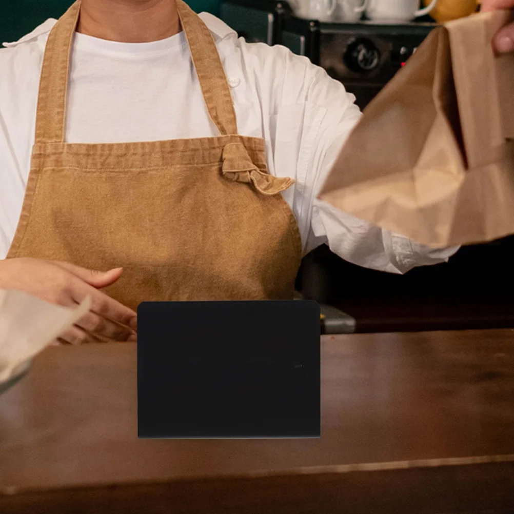 12pcs Handwritten Menu Table Sign Sturdy PVC Chalkboard Reusable Wipe Clean Wedding Cafe Buffet Food Signs Mini