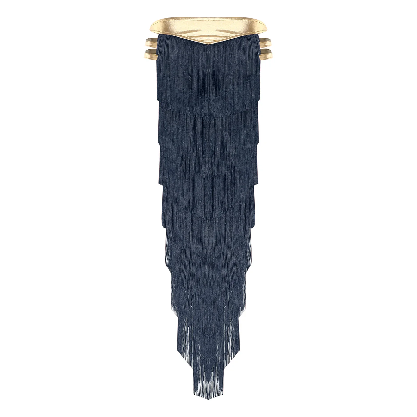 Women's Tassel Chacha Tango Latin Dance Costumes Raves Outfit Slit Skirt Belly Dance Performance Costume Adults Fringe Skirts