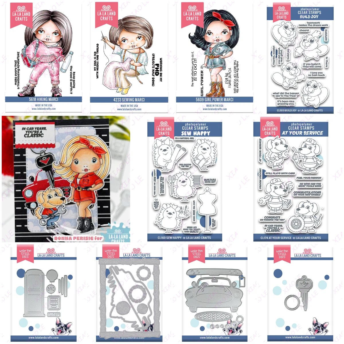 

Girl Power Marci At Your Service Stamps And Dies New Arrival Scrapbook Diary Decoration Stencil Embossing Template Diy Card