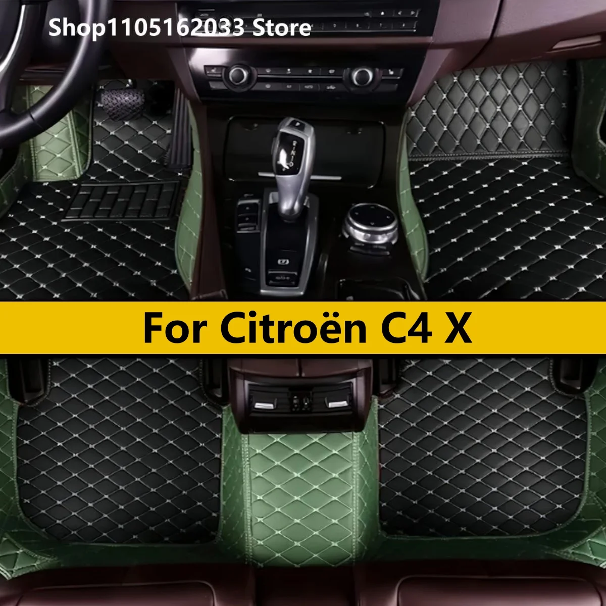 

Полный комплект автомобильных ковриков для Citroën C4 X 2022 2023 2024 2025 2026, коврики для автомобилей, аксессуары для интерьера