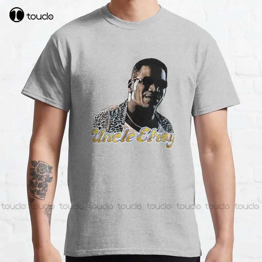 Uncle Elroy Classic T-Shirt Custom Tshirts Printed Tee Custom Aldult Teen Unisex Digital Printing Tee Shirts Custom Gift Xs-5Xl
