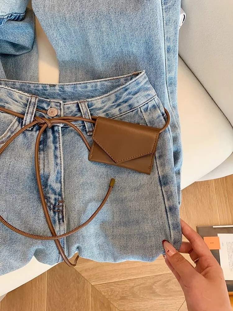 

Прямые джинсы с высокой талией в стиле ретро для мужчин и женщин, повседневные свободные утягивающие драпировки, весенне-осенний дизайн, свободные джинсы