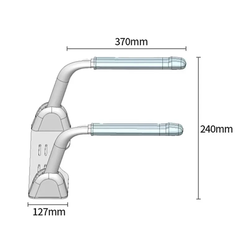 Apoio de braço dobrável e antiderrapante sem instalação, corrimão de segurança para idosos e crianças, barras de apoio para vaso sanitário