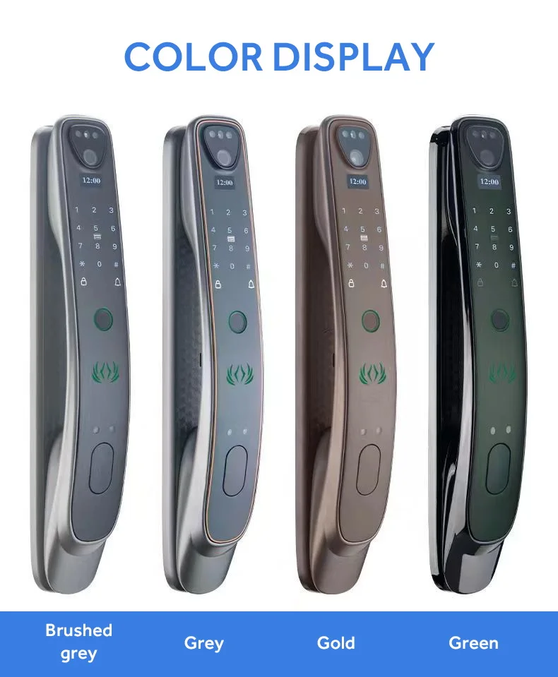 Laiu  Face Recognition Lock With Camera Fingerprint  Door Lock Video Calling Digital Tuya WiFi  Smart Lock Door