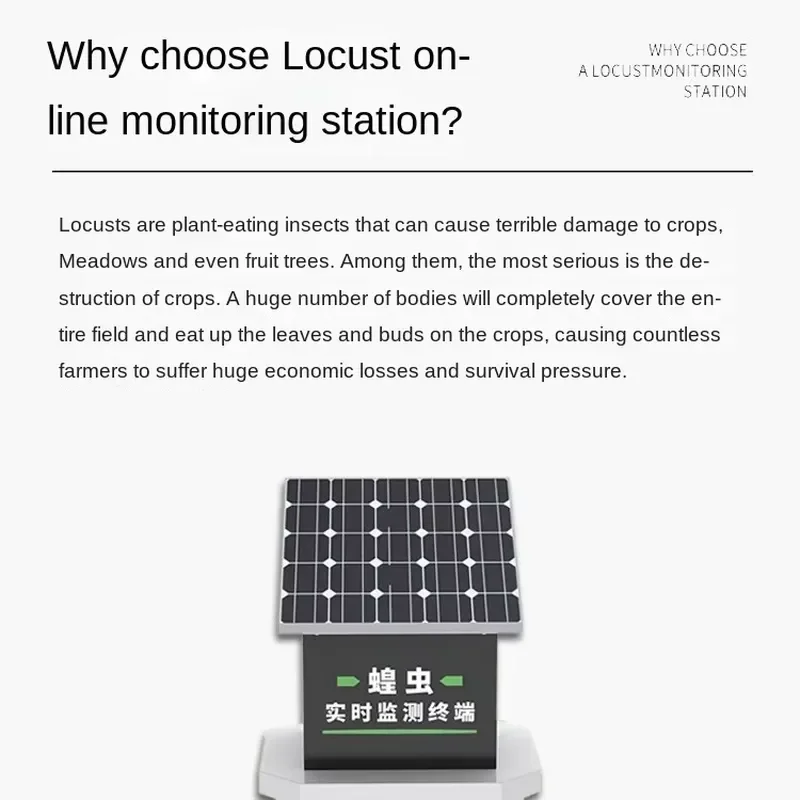 i DaringFish Agricultural Remote Intelligent Automatic Photo Recognition Early Warning Light Trap Locust Real-Time Monitoring