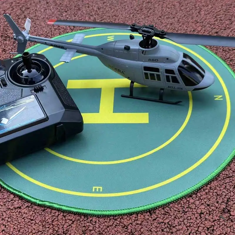 Helikopter zdalnie sterowany A60mini Bell 206, utrzymujący stałą wysokość, czterokierunkowa symulacja walki przypominająca prawdziwy samolot, zabawka dla dzieci.