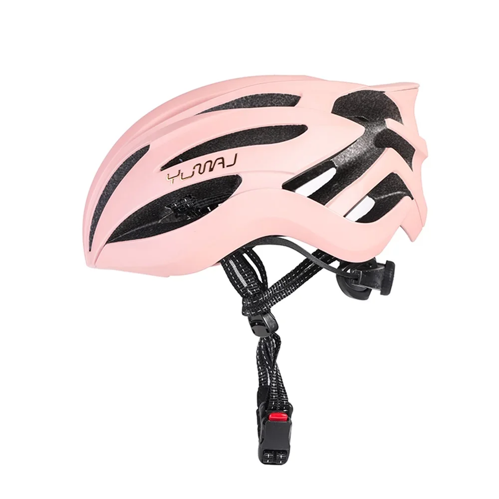 

Велосипедный шлем YUMAJ, пользующийся большим спросом, с полной вентиляцией, струйным дизайном «рыбья кость», сверхлегкий, для соревнований.