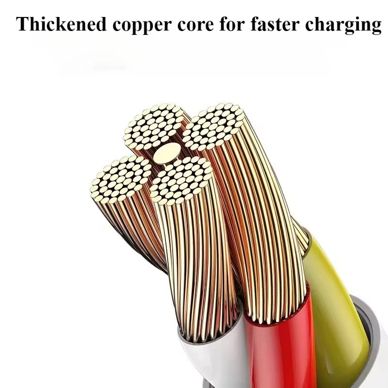 3 في 1 USB نوع C كابل 100 واط كابل شحن سريع للغاية لهاتف سامسونج هواوي Xiaomi Honor OPPO سلك بيانات البرق آيفون 1.2 متر #3