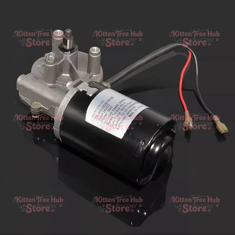 motor-de-30w-12v-24v-cc-con-reductor-60kg-para-puerta-de-garaje-turbina-de-cobre-metalica-de-30w