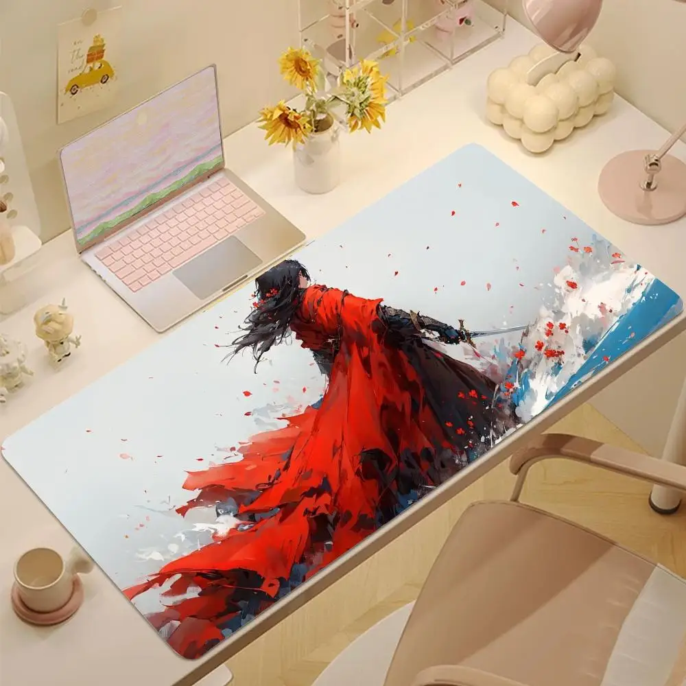 

Ronin Mouse Pad Tablet mouse Pad Laptop xl desktop mouse pad, cute HD Rainbow Gaming keyboard pad, csgo Player, 90x40