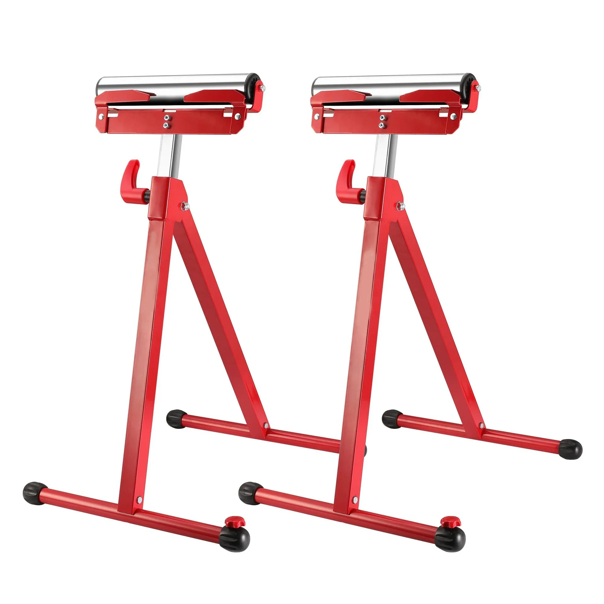 

Suitable for folding roller brackets, height adjustable, heavy duty 250 LB load-bearing capacity, discharge