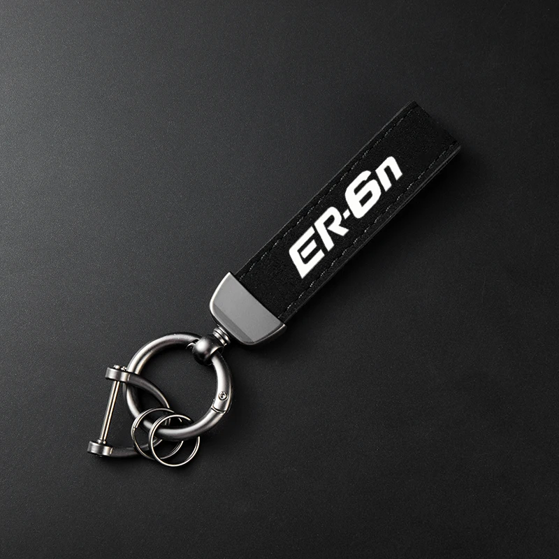 عالية الجودة الجلود الجلد المدبوغ المفاتيح دراجة نارية كيرينغ لكاواساكي ER6N ER 6N ER-6N الملحقات