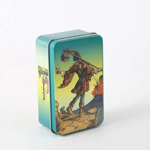 틴에 새로운 비전 타로, 10x6 cm 
