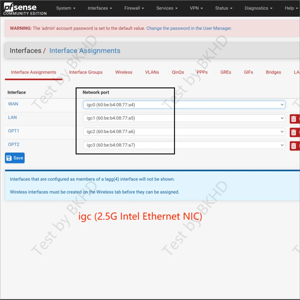 Imagem -06 - Ikuaios-roteador Ots J4125 5g 4x2.5g I226 Rede sem Fio para Segurança de Rede Firewall Pfsense Mikrotik Openwrt