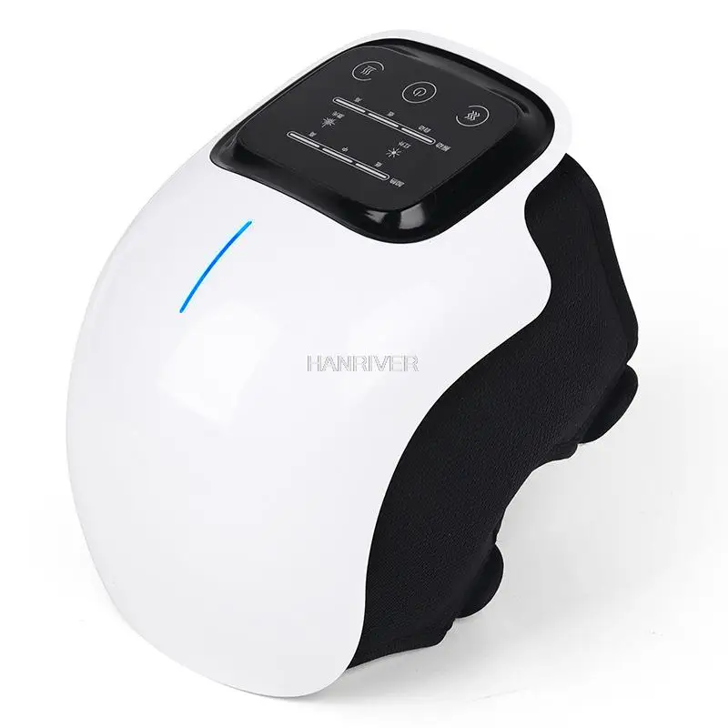 Knee massager new rechargeable vibration leg knee massager household infrared hot compress knee massager