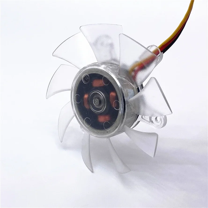 pa 70*70*15MM POWER LOGIC  7015 65m Graphics Card Fan 67MM Diameter 42mm Hole Pitch VGA Fan PLA07015S12L-1 DC12V 0.07A  3PIN