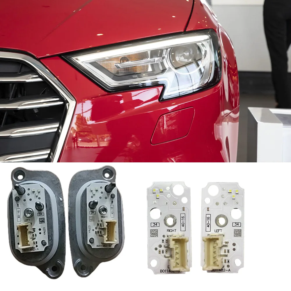 Xenon Headlight DRL Chips Module For 2018 2019 AUDI A3 S3 OE# 8V0998473 8V0998474 90070222 90070223 White Daytime Running Light