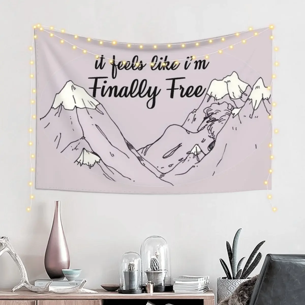 niall finally free smallfoot lyrics Tapestry Home Decorators Cute Decor Bedroom Decor Aesthetic Tapestry