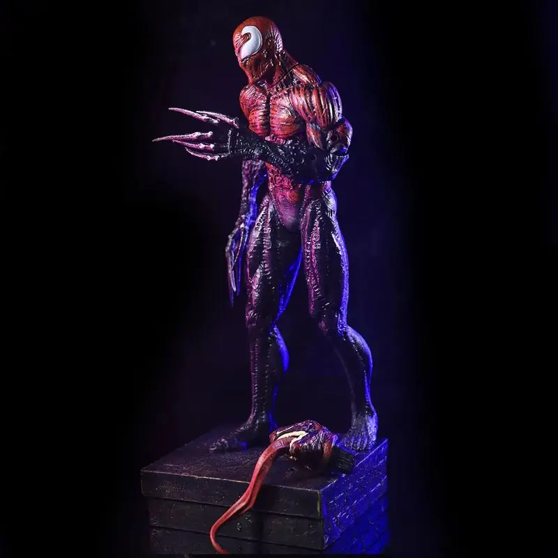 Carnage Venom Batman 27cm estatua hecha a mano película villano alrededor del modelo de oficina adornos de animación Marvel Comics Hobby regalos ﻿