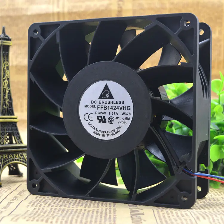 

Вентилятор инверторный FFB1424VHG 14050 14CM 24V 1.37A с большим объемом воздуха и высокой мощностью