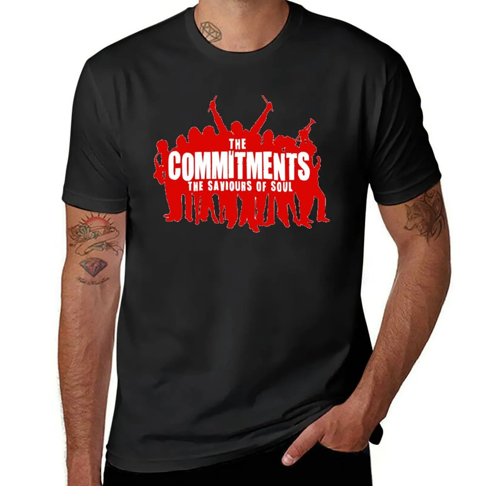 The Commitments T-Shirt graphics korean fashion oversized t shirts for men