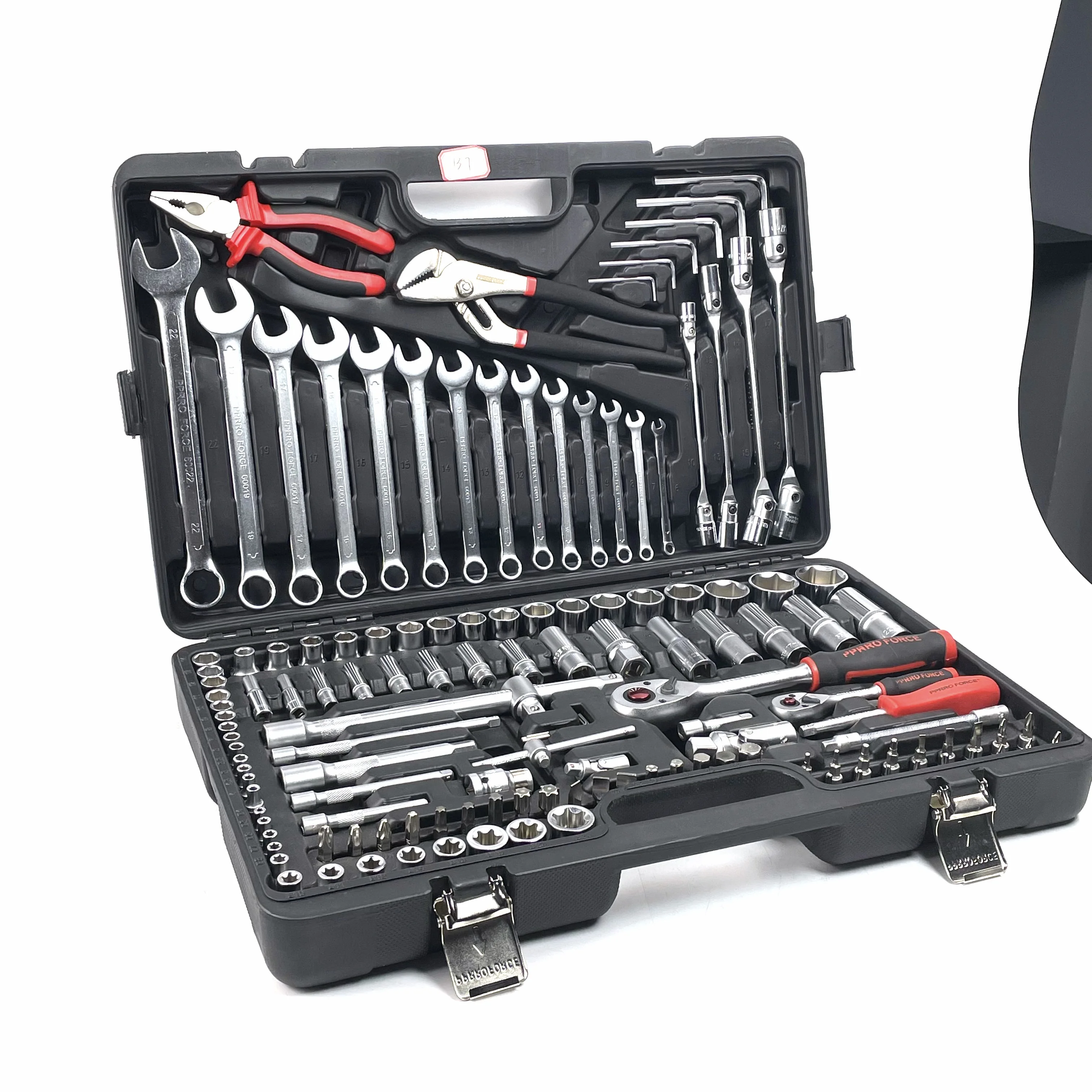 Custom 137 PCS High Quality Combination Hardware Toolbox Professional Multi-Function Garden Tools Household Repair Hand Tool Set