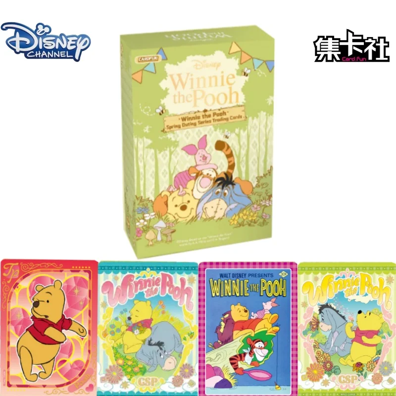 

Card.Fun официальная подлинная карта Disney с медведем пуха, какашка, анимация, мультяшная периферия, детские игрушки, праздничные подарки
