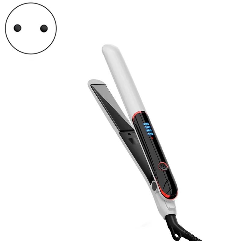 A01V-Fast Heat-Up Professional Flat Iron Hair Straightener Coating Curling Iron Digital Control System