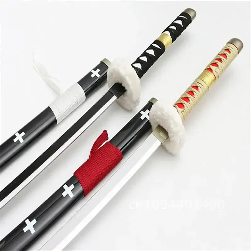 Newest Cosplay Trafalgar Law Purple Style Katana Weapon Sword Role Playing Trafalgar D Water Law 104cm Wood Model