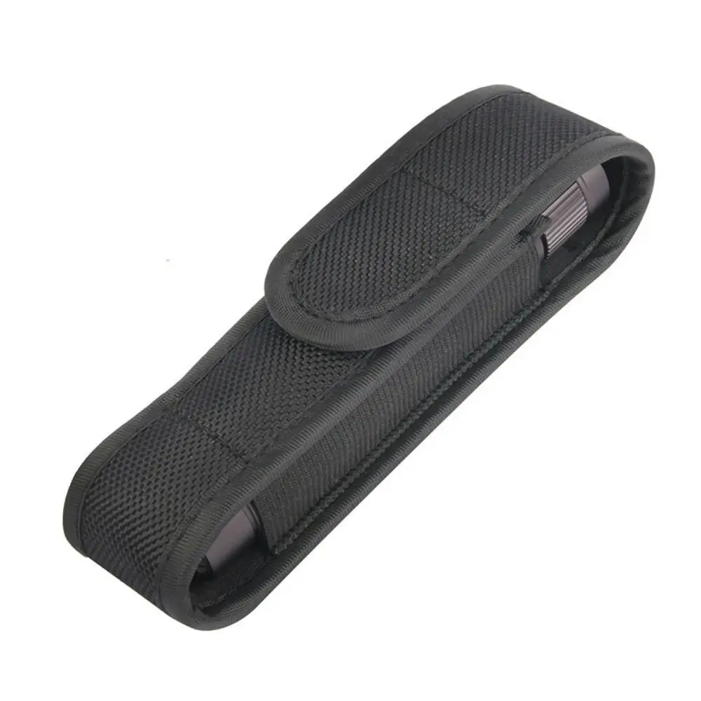 Good Weaving Flashlight Pouch Nylon Waterproof Flashlight Belt Holder Convenient EVA Multitool Flashlight Bag Cover