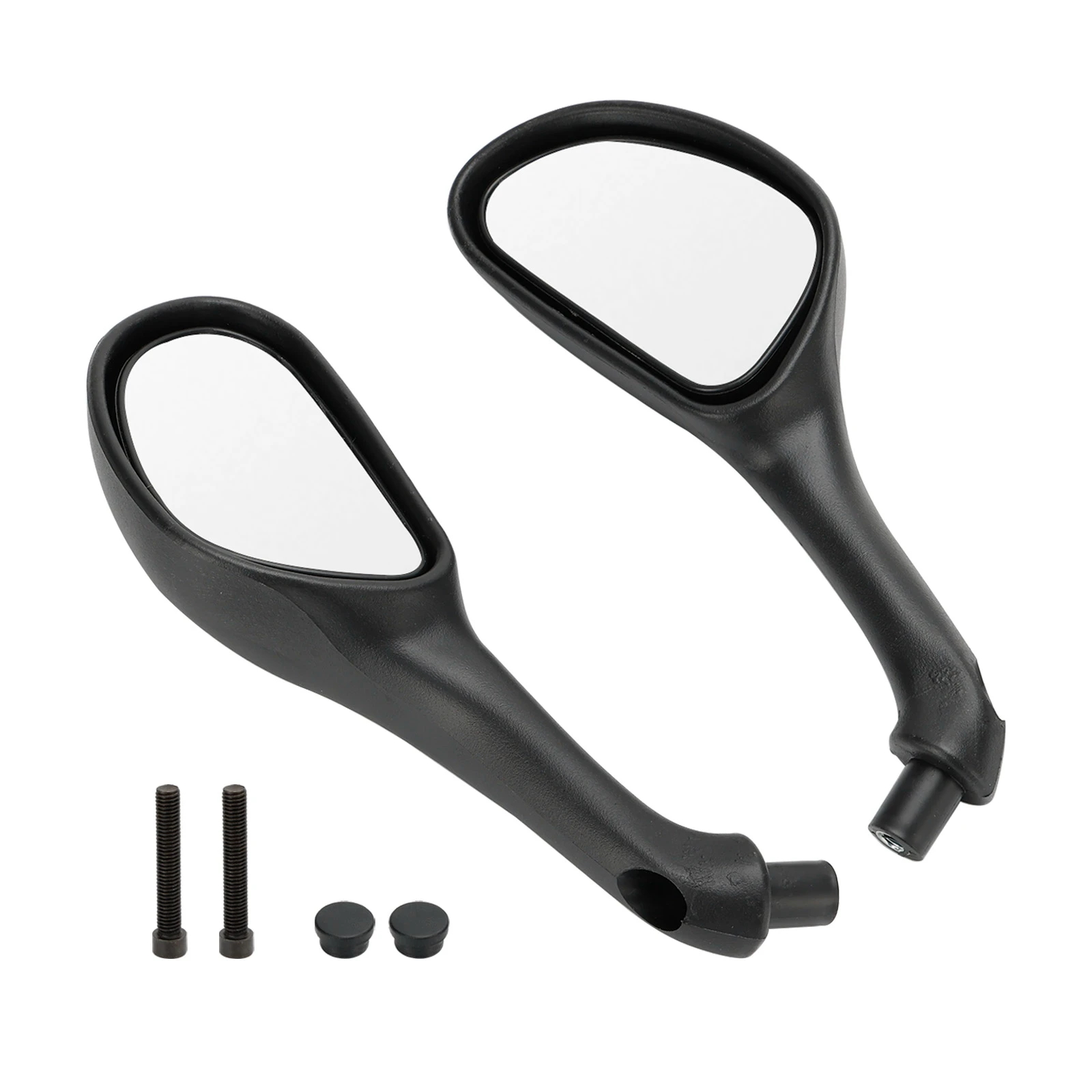 Areyourshop BLACK PAIR of REAR VIEW MIRRORS FOR GILERA RUNNER 50 125 180 200 FXR SP VXR