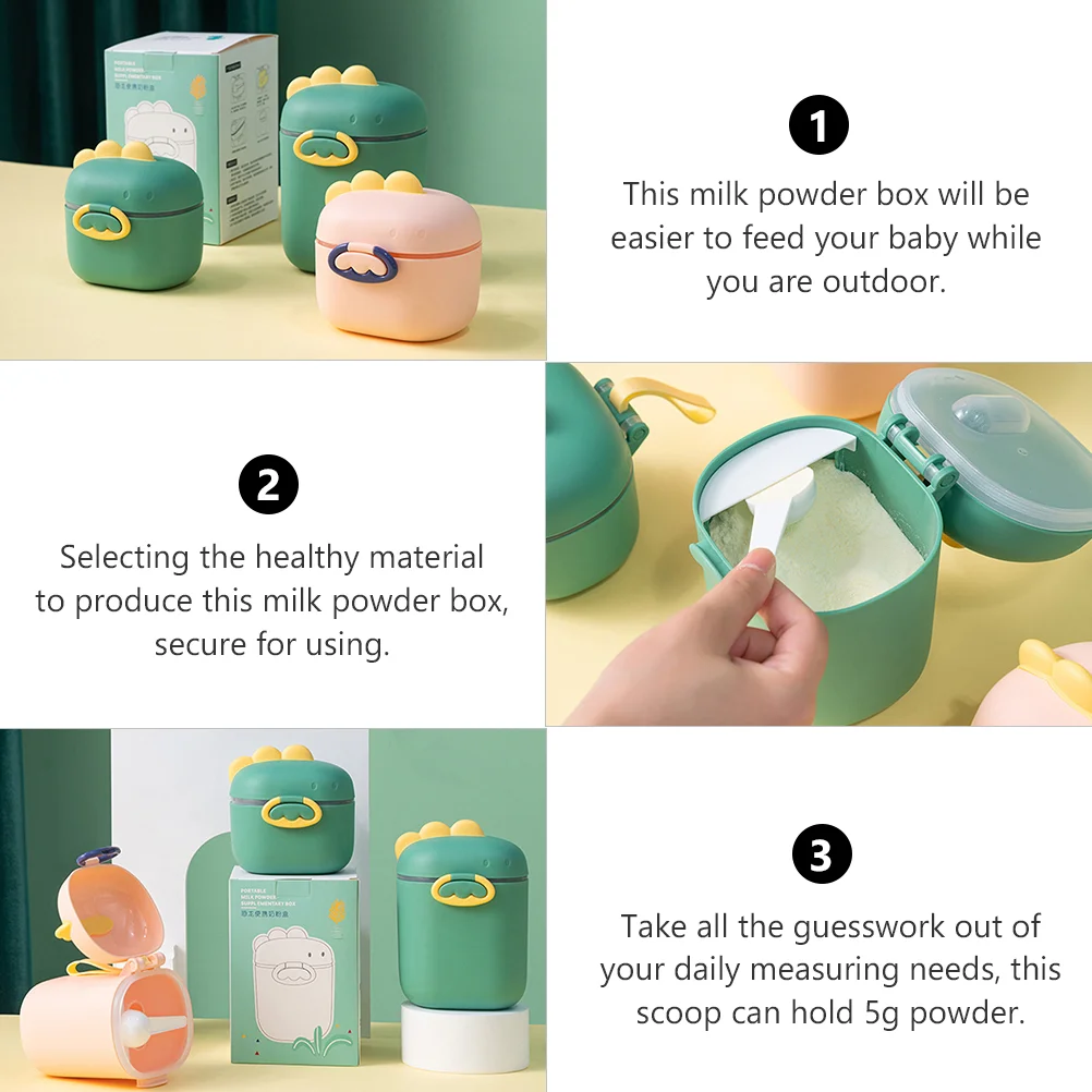 Melkpoederdoos Babyformulecontainer Automatische dispenser en opslag Baby Pp Food