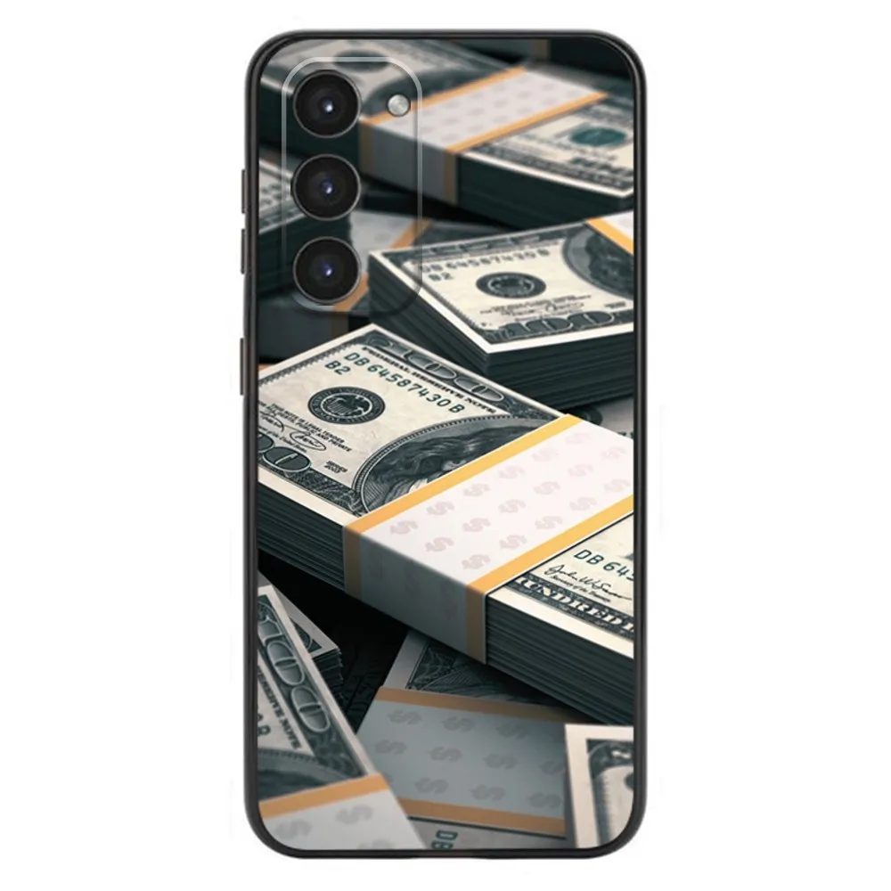 Banknote Dollar Cash Money   Phone Case For Samsung Galaxy A20,A21s,A22,A31,A32,A52,A53,A72,73,A80,A91 Soft Black Cover