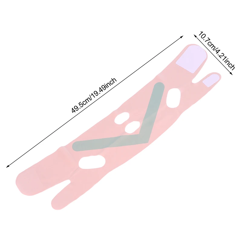 قناع على شكل حرف V ضمادة للنوم مضادة للشخير حزام الذقن صديق للبشرة عضلات الوجه حزام رفع للمرأة النوم والارتداء اليومي
