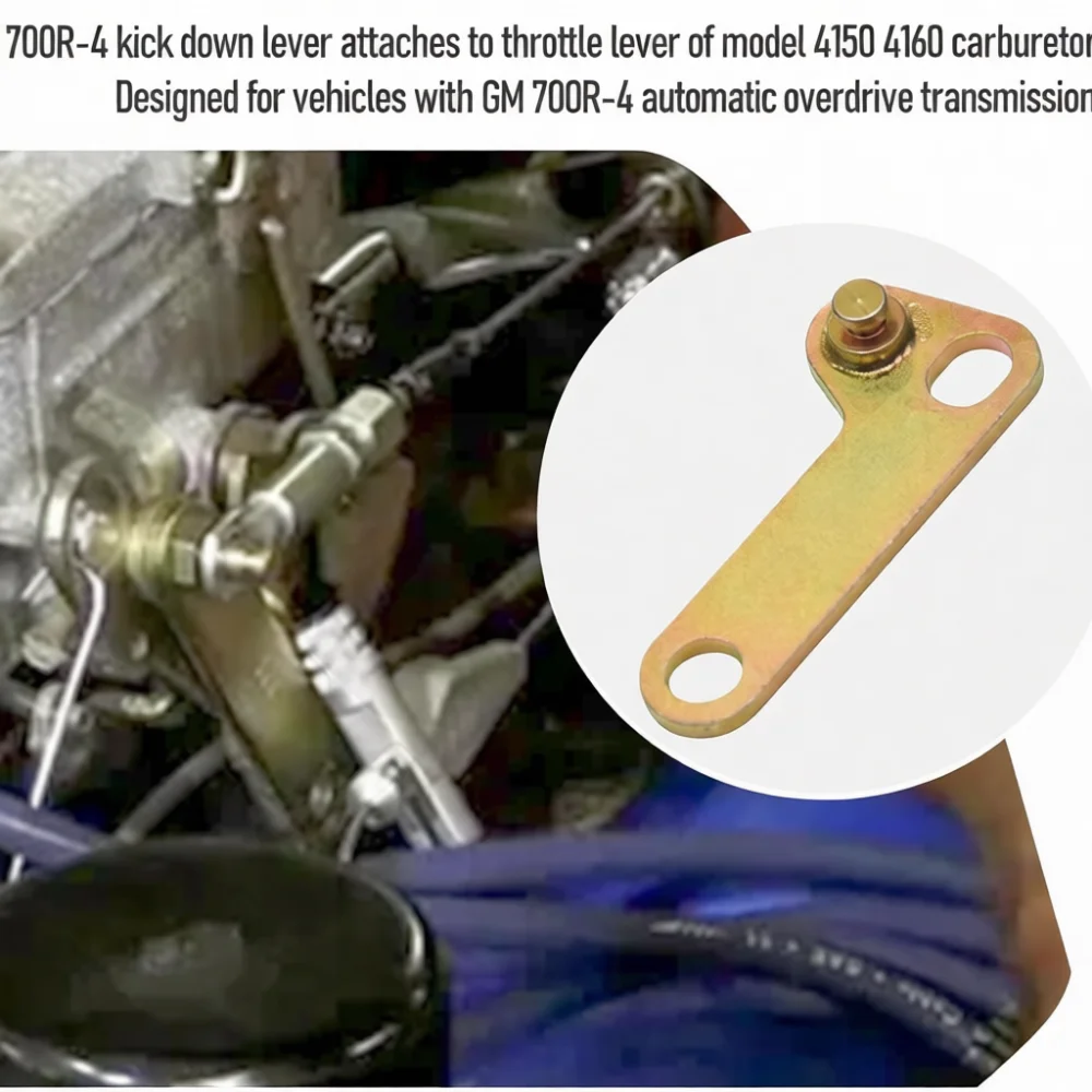 700R4 Transmission Throttle Valve Mounting Bracket Kit Carburetor Linkage Connector Engine Performance Replacement Part