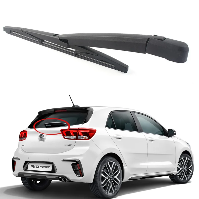 Rear Window Windshield Wiper Arm & Blade Fit for Kia Rio 2012-2017 Kia Sorento 2011-2015  Natural Rubber Wiper Auto Accessories