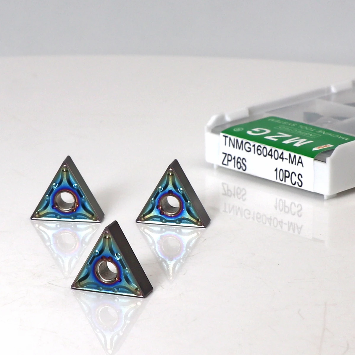 MZG 10pcs TNMG160404 TNMG160408 MA Carbide Turning Insert TNMG 160404 160408 high quality Lathe Tools cutter CNC tool