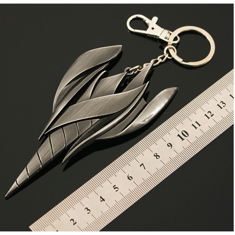 12cm Swallowed Star Game Peripheral Weapon Iceberg Knight Sword Metal Alloy Model  Ornament Key Ring Collection Toys Boy Gift