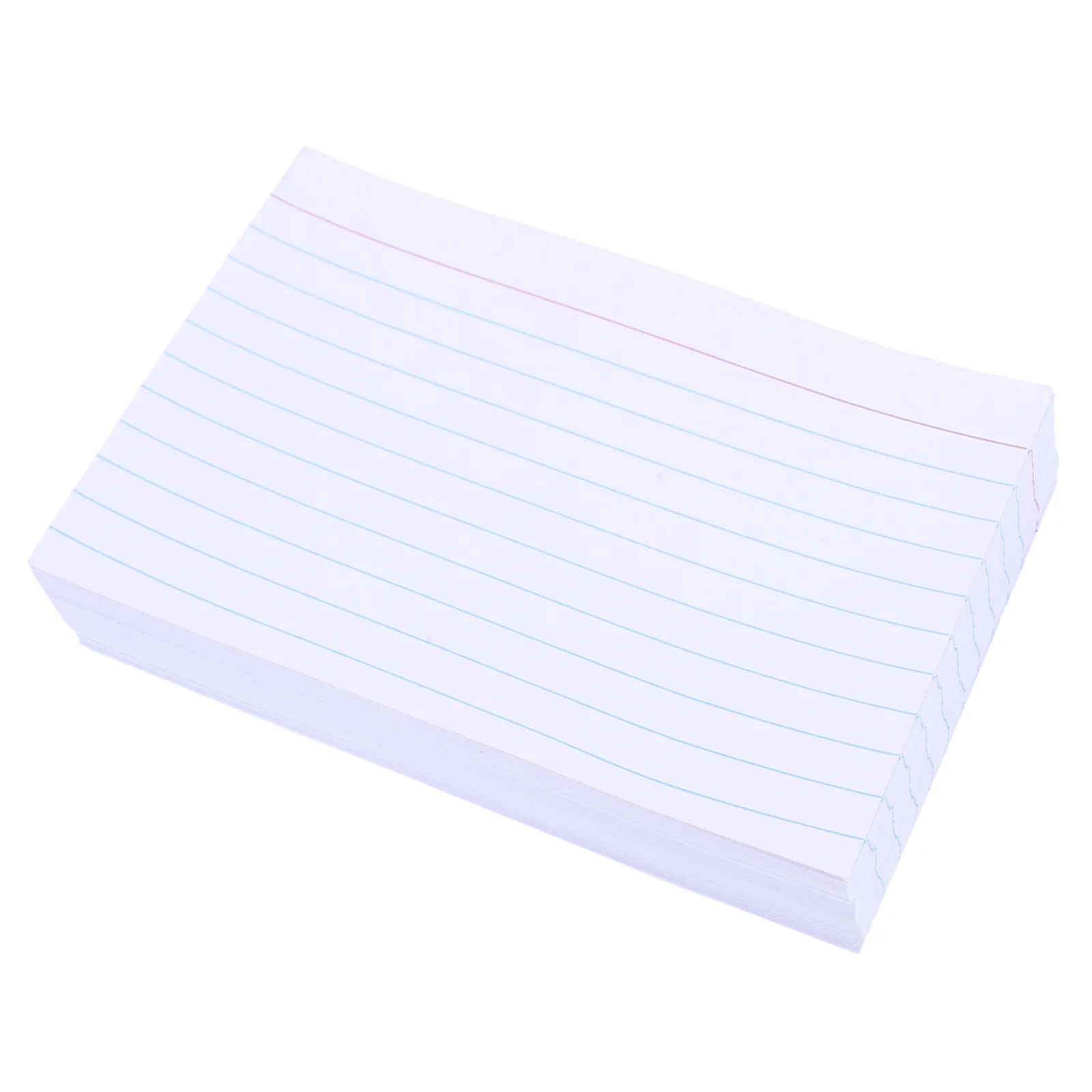 

200pcs Index Card Notepad Blank Lined Study Cards For Students Portable Flashcards College Office Use Heavy Note Cards