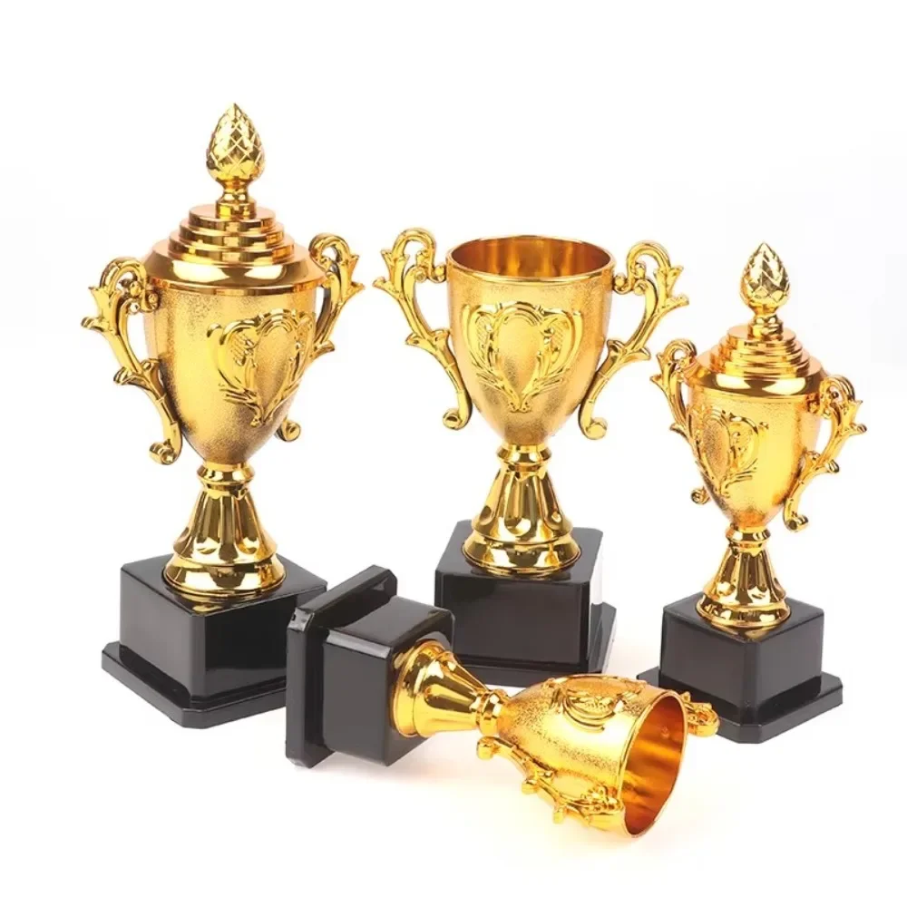 

Gold Awards Trophy Plastic Model Children's Small Prize Cup Dancing Competition Craft Souvenirs Winner Award Trophy Toy