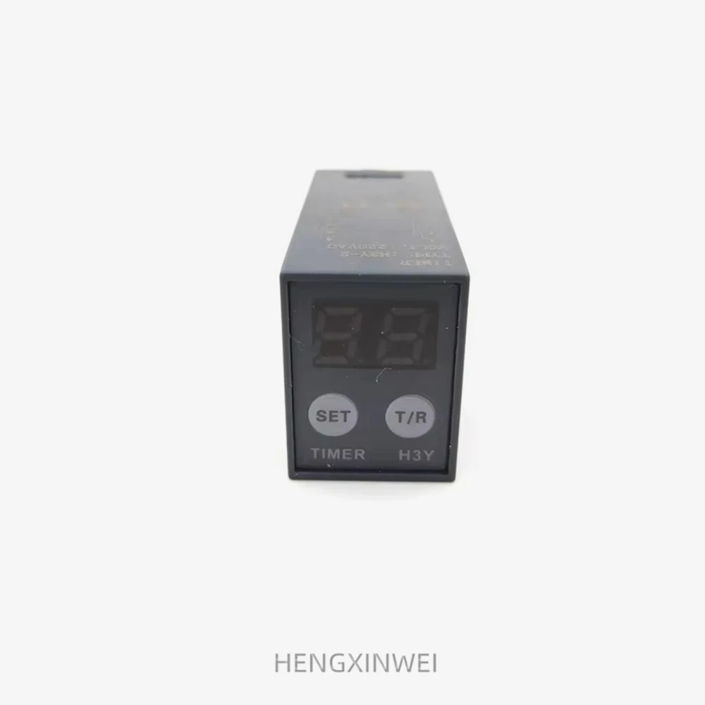 MG6A-4T H3Y-2/4 Digital Display Time Relay 0.1s-990h Power On Delay Off Cycle Delay Multi Mode 12V/24VDC 110V/220VAC With Socket