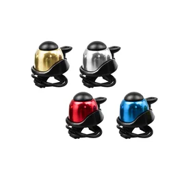 Bicycle Bell Aluminum Alloy Loud Horn Cycling Handlebar 360 Rotation Adjustment Alarm Bike Bell MTB Road Bike Bell Bicycle Parts