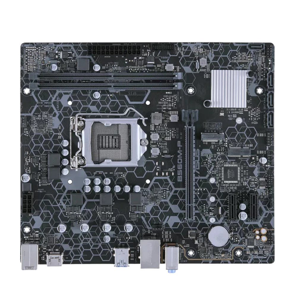 ASUS B560M-P Motherboard B560 LGA 1200 Support i5-11400 11400F i7
