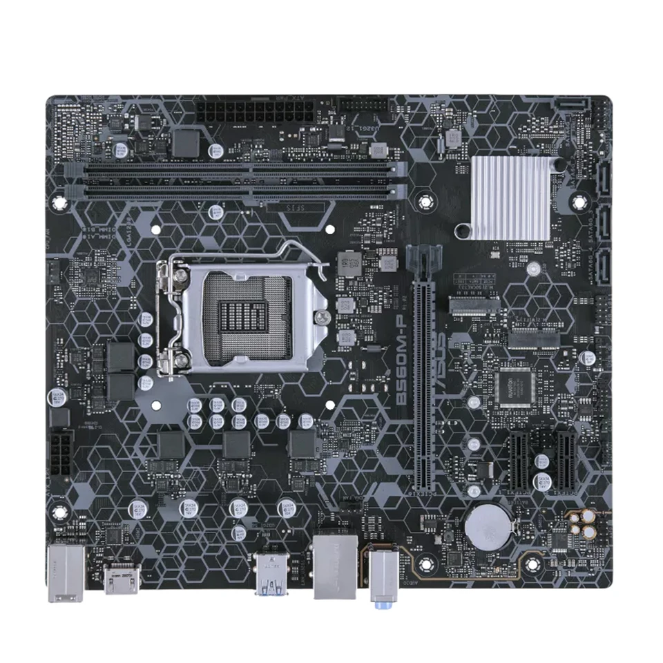 ASUS B560M-P Motherboard B560 LGA 1200 Support i5-11400 11400F i7