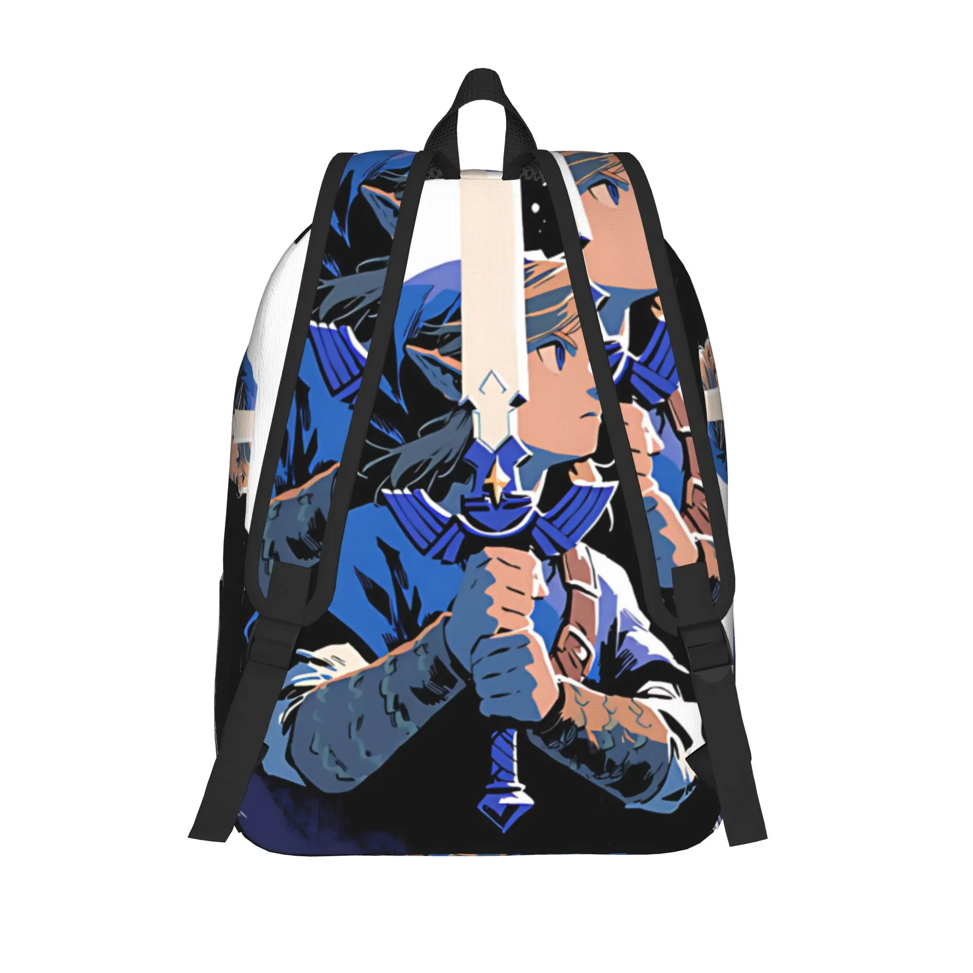 Fashion Z Zelda RPG Game Backpack  Mochilas Light School Retro Washable Rucksack