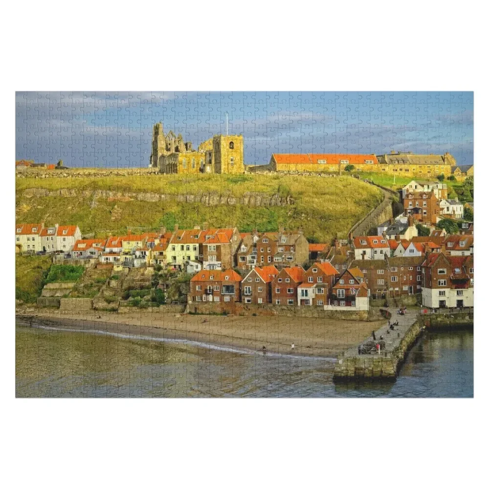 

Whitby View Jigsaw Puzzle Personalized Name Customized Kids Gift Wooden Decor Paintings Puzzle