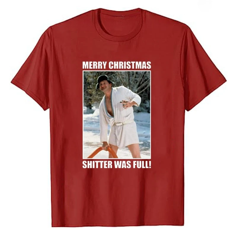 2026Merry Christmas Shitters Full National Xmas Vacation CostumeFunny UnisexT-Shirt Man Clothing Y2kTopCool Tailor-made T-Shirts