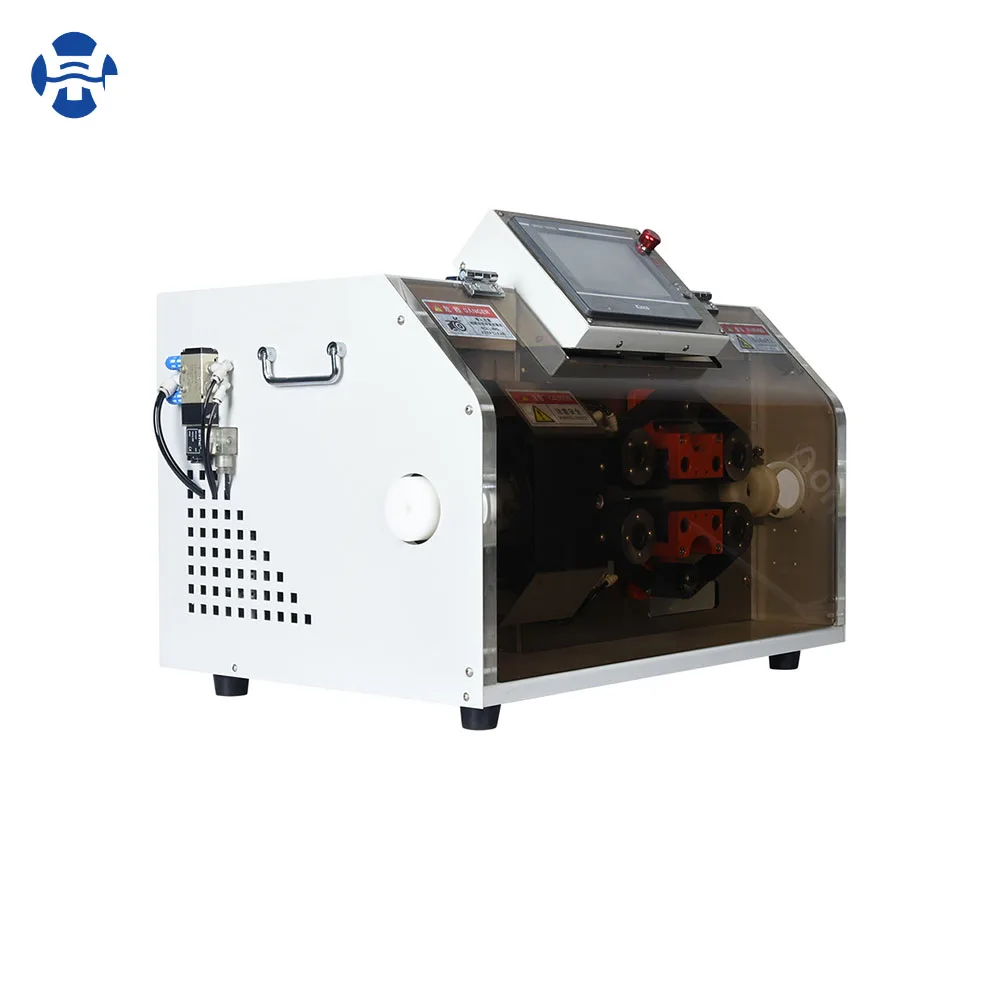 700W Fully Automatic Corrugated Pipe Cutting Machine Ultra Long Tube Cutting Equipment Belt Delivery Cable PVC New Motor